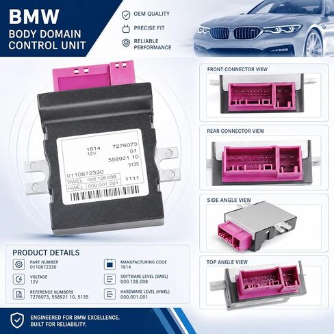 وحدة التحكم في مضخة الوقود EKPM3 متوافقة مع BMW 3 Series 4 5 6 7 X3 X4 N20 N55 N63 F10 F13 F25 F30 F32 F36 (لا يتطلب أي ترميز) استبدال الرقم #16147276073 16147411596 16147426095 16147301554 in Kuwait