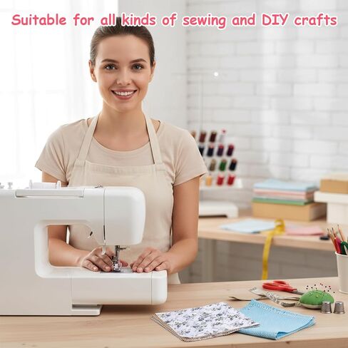 200 Pcs 10 x 10 Inch Cotton Fabric Squares for Quilting Sewing Pre Cut Patchwork Fabrics Patchwork-Quilting Fabric Bundles Floral Printed Bundles Quilting for DIY Craft Clothing, Floral in Kuwait