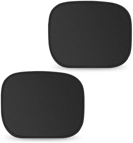 4 PCS Car Window Shade, Static Suction Side Window Sun Shade, Front and Rear Windows Sun Blocker, Universal Car Sunshades Protection for Driver and Passenger (Black) in Kuwait