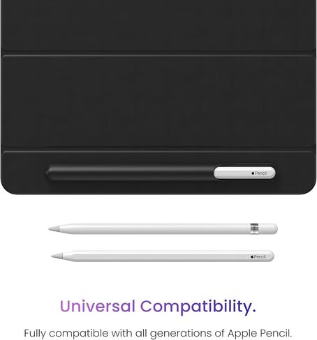 Tablet Stylus Holder, Self & Reusable Adhesive, Stylus Sleeve,Tip Protection, Anti-Bend Support, Eco Silicone, Snug Fit, Compatible with All Generations of Apple Pencil, Galaxy & Windows Stylus in Saudi Arabia