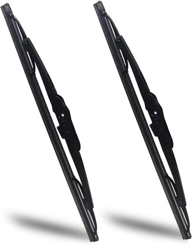 Windshield Wiper Blades for Jeep Wrangler YJ 1987-2006, Front Replacement Wiper Blade Set 2 Pack, Replace 83505425 19712.01, All Weather Automotive Wipers Easy Install Durable Rubber in Saudi Arabia