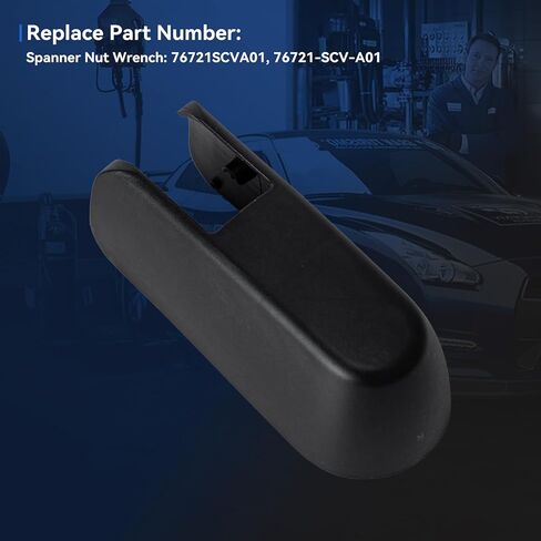 الخلفية ممسحة زجاج أمامي الذراع غطاء الجوز غطاء 76721-SCV-A01 ل Acura MDX 2007-2020 RDX 2009-2018 TSX 2011-2014 لهوندا CR-V 2007-2011 العنصر 2003-2010 أوديسي 2012-2017 in Kuwait