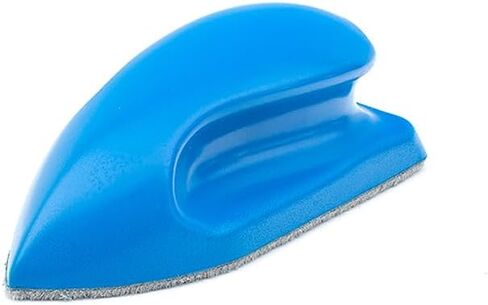 The Rag Company - Leather & Vinyl Interior Scrub Brush, Deep Cleaning Ergonomic Design, Blue in Kuwait