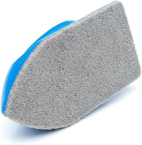 The Rag Company - Leather & Vinyl Interior Scrub Brush, Deep Cleaning Ergonomic Design, Blue in Kuwait