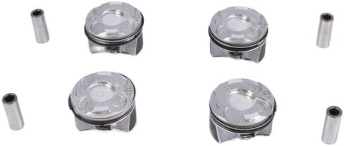 Piston And Ring Set Compatible With 114i 116i 118i 120i 316i 4pcs 1.6 N18 Engine 77mm 77.5mm 11257601077(77.5mm) in Saudi Arabia
