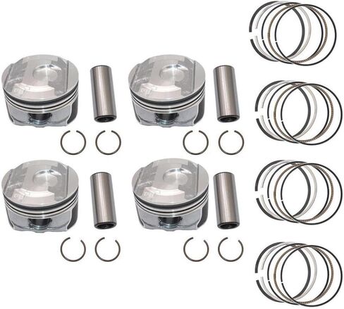 Engine Pistons And Rings Kit 12569638 12652809 89018107 19180831 12683808 Compatible With GL8 ES ATS XT5 2.0L in Saudi Arabia