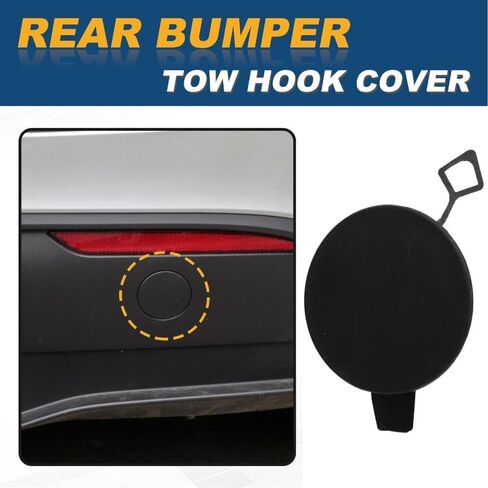 Trailer Tow Cover Rear Bumper Cap Accessory Towing Eye Cap 1494426-00-A Tow Hook Cover for Tesla Model Y Auto Replacement in Kuwait
