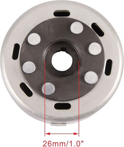 WOOSTAR 6 Coil 5 Wire Ignition Full Wave Stator Magneto with Flywheel Rotor Replacement for YX 140cc 150cc 160cc Dirt Pit Bike Oil Cooled Engine in Kuwait