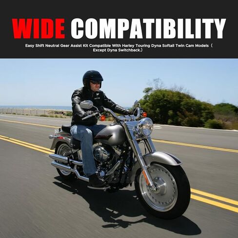 مجموعة مساعدة التروس المحايدة Ez Shift لدراجات Harley Touring وDyna وSoftail وStreet Glide وRoad Glide وElectra Glide Models قبل 2017 - أداة سهلة لمعدات الدراجات النارية in Kuwait