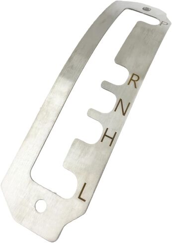 707900608 707900506 Shift Gate Gear Shifter Lever Pattern Grille Trimming Plate Fit for Can-Am Defender Max Pro Traxter HD8 HD9 HD10 2017-2025 for Maverick 1000R UTV, Silver in Saudi Arabia