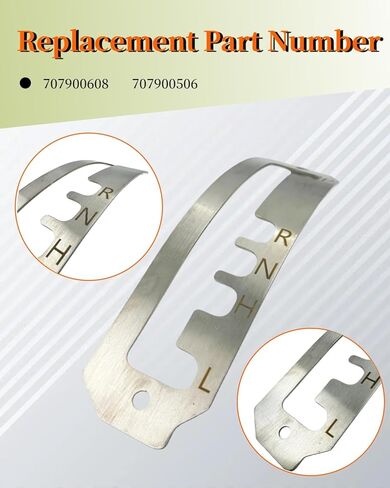707900608 707900506 Shift Gate Gear Shifter Lever Pattern Grille Trimming Plate Fit for Can-Am Defender Max Pro Traxter HD8 HD9 HD10 2017-2025 for Maverick 1000R UTV, Silver in Saudi Arabia