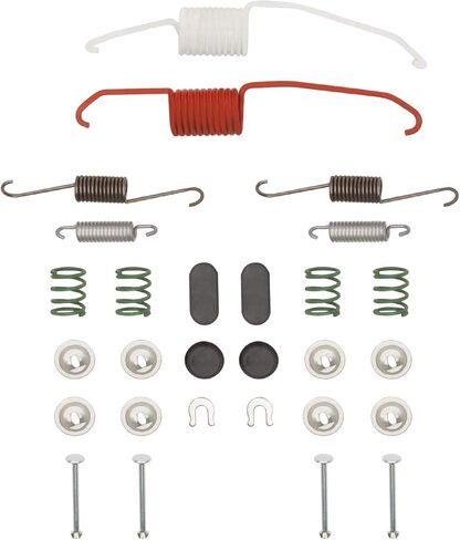 Dynamic Friction Company Rear Drum Brake Hardware Kit 370-91001| Fits 2013 Scion iQ EV; 2008-2014 Scion xD; 2009-2019 Toyota Corolla; 2012-2019 Toyota Prius C in Kuwait
