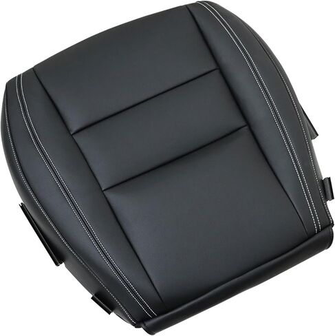 FZJDSD Black Driver Side Bottom Perforated Microfiber Leather Seat Cover Compatible with Dodge Durango 2011 2012 2013 2014 2015 2016 2017 2018 in Kuwait