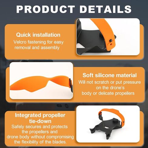 Propeller Holder for DJI Mini 5 Pro,Propellers Guard Strap for Mini 5 Pro Protector Blade Drone Accessories in Kuwait