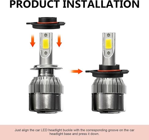 2 PCS Car H4 LED Light Bulb Retainers, Vibration-resistant Snap-on Adapter Base, Nylon Fiber Blade Fixed Socket with Seal Ring, Bulb Conversion Kit for Car SUV Truck (Black) in Saudi Arabia