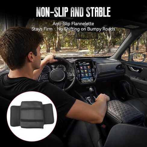 Thickened Center Console Cover Fit for Subaru Forester 2025 2026 Center Console Armrest Cover Arm Rest Covers Car Interior Accessories in Kuwait