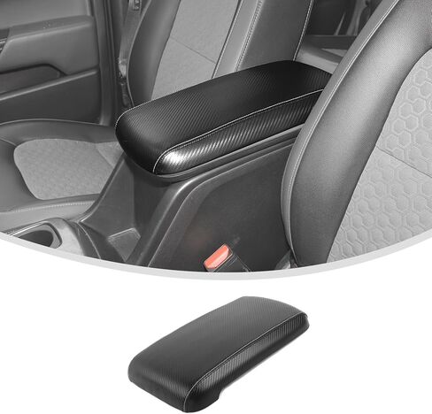 Linskip Premium Center Console Armrest Cover for 2015-2022 Chevy Colorado & GMC Canyon, Factory-Match PU Leather – Elevate Your Interior Accessories in Kuwait