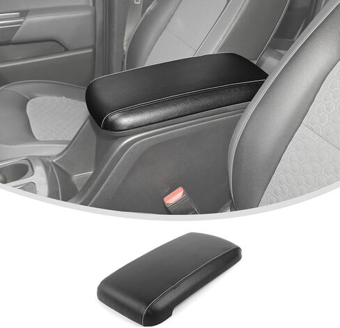 Linskip Premium Center Console Armrest Cover for 2015-2022 Chevy Colorado & GMC Canyon, Factory-Match PU Leather – Elevate Your Interior Accessories in Kuwait