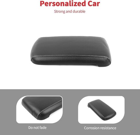 Linskip Premium Center Console Armrest Cover for 2015-2022 Chevy Colorado & GMC Canyon, Factory-Match PU Leather – Elevate Your Interior Accessories in Kuwait