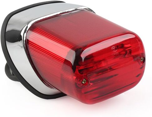 FSFY Motorbike Rear Tail Signal Brake Lamp Taillight Part Replacement for Yamaha Virago XV250, Virago XV400, Red Light in Kuwait