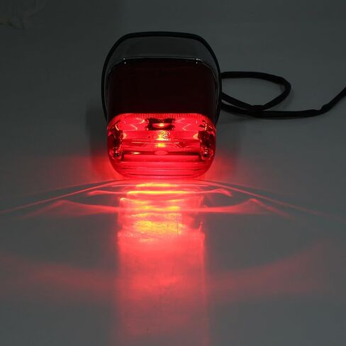 FSFY Motorbike Rear Tail Signal Brake Lamp Taillight Part Replacement for Yamaha Virago XV250, Virago XV400, Red Light in Kuwait