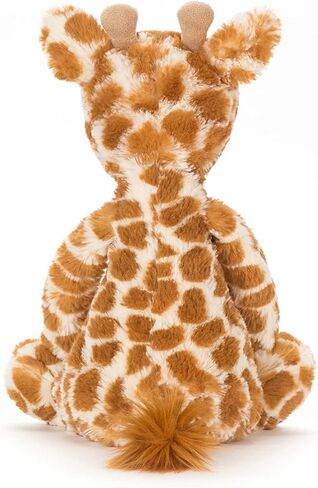 Jellycat Bashful Giraffe Stuffed Animal, Medium 12 inches - Safari Plush Toy - Classic Children's Gift in Kuwait