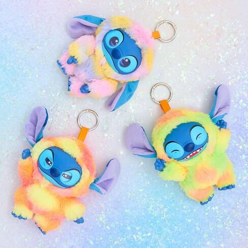 HAPPY HAUL Disney Stitch Snow Cone Swirl Vinyl-Face Plush Blind Box Collectible Toy, Vinyl-Faced Plush Clip-On Surprise, 5-Inch Stuffed Toy, Short-Run Drop, Ages 8 and up in Saudi Arabia