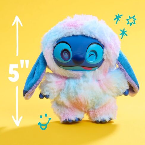 HAPPY HAUL Disney Stitch Snow Cone Swirl Vinyl-Face Plush Blind Box Collectible Toy, Vinyl-Faced Plush Clip-On Surprise, 5-Inch Stuffed Toy, Short-Run Drop, Ages 8 and up in Saudi Arabia