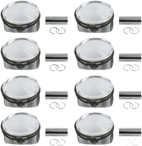 8x Piston Set With Rings AJ133 Compatible With 2010-2017 5.0 V8 Supercharged Engine in Saudi Arabia