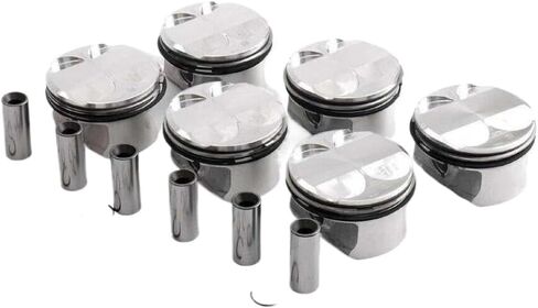 Engine Pistons Rings Set Compression Ratio 10.7:1 Pistons Rings Rods Compatible With E90 E60 E83 128i 328i 528i X1 N52 3.0L Engines in Saudi Arabia