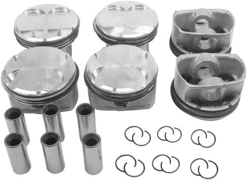 Engine Pistons Rings Set Compression Ratio 10.7:1 Pistons Rings Rods Compatible With E90 E60 E83 128i 328i 528i X1 N52 3.0L Engines in Saudi Arabia