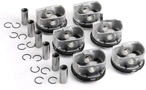 Engine Pistons Rings Set Compression Ratio 10.7:1 Pistons Rings Rods Compatible With E90 E60 E83 128i 328i 528i X1 N52 3.0L Engines in Saudi Arabia