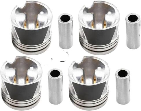 مجموعة المكبس والحلقات تناسب 2.1 لتر L4 ديزل OM651 متوافقة مع مرسيدس C كلاس سبرينتر (STD) in Kuwait