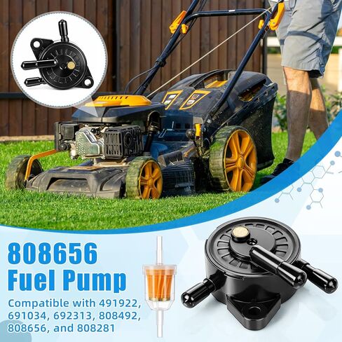 مجموعة من 7 قطع من Lounsweer 592846 لضبط ملف الإشعال لجرار جزازات العشب، وحزمة لفائف وخرطوم فراغ مطاطي 596163 ومضخة وقود 808656 مع فلتر وخط وقابس شرارة 491055s in Kuwait