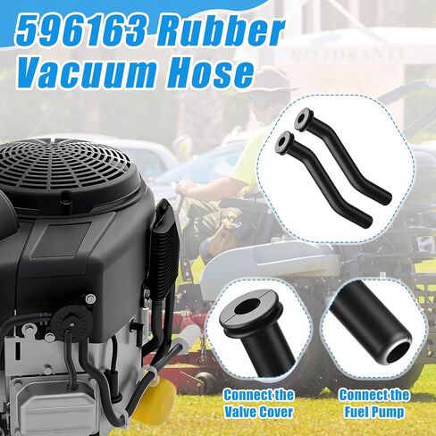 مجموعة من 7 قطع من Lounsweer 592846 لضبط ملف الإشعال لجرار جزازات العشب، وحزمة لفائف وخرطوم فراغ مطاطي 596163 ومضخة وقود 808656 مع فلتر وخط وقابس شرارة 491055s in Kuwait