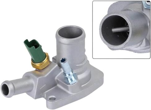 Car Engine Coolant Thermostat Housing Replacement 55202371 1535448 9S51-8575-AA Compatible With 2017-2023 Models in Kuwait