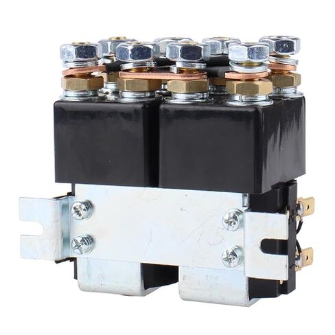 DC Contactor 100A Single Pole، SW822 مرحل التحكم في المحرك للرافعة الشوكية والكهربائية وتطبيقات المركبات (جهد الملف 60 فولت) in Saudi Arabia