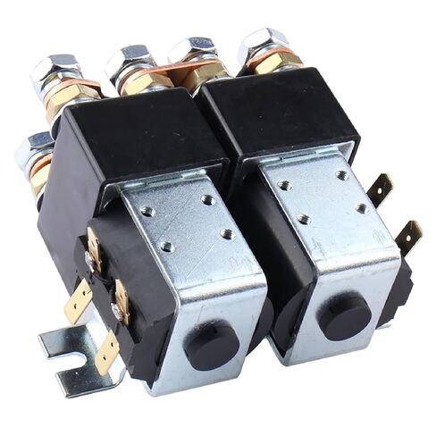 DC Contactor 100A Single Pole، SW822 مرحل التحكم في المحرك للرافعة الشوكية والكهربائية وتطبيقات المركبات (جهد الملف 60 فولت) in Saudi Arabia