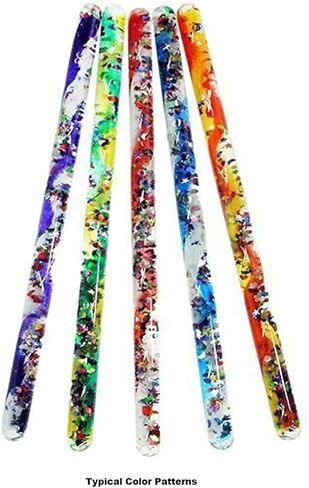Toysmith Jumbo Spiral Glitter Wand (4 Pack) in Kuwait