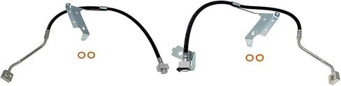 2Pcs Front Left Front Right Brake Line Brake Hydraulic Hose Replacement YCQTaoBao Compatible with F-250 Super Duty 2013-2016 Compatible with F-350 Super Duty 2013-2016 in Kuwait