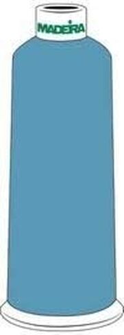 Madeira Rayon Embroidery Thread 5500yd Cone BLUE Color: 1373 in Kuwait