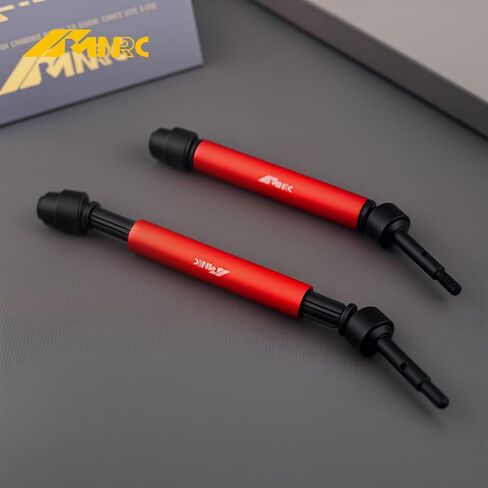 2PCS Steel Rear Driveshaft Axle Hex Nut Kit for 1/10 Slash Rustler Stampede Hoss VXL 2WD 4WD Drive Shaft Upgrades Part Red in Kuwait