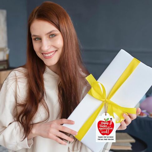 90 قطعة علامات شكر للمعلمين مع سلسلة 98ft هدايا معلقة علامات تقدير المعلمين صناديق الأسبوع أكياس مستلزمات التغليف in Kuwait