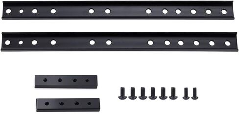 MORLORDY RC هيكل الهيكل القضبان 6x6 تحويل طقم تمديد ل 1/10 محوري SCX10 SCX10-II SCX10-III ترقية أجزاء in Kuwait