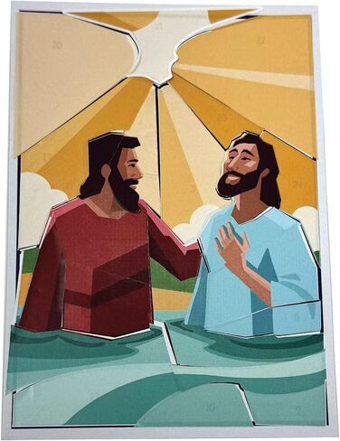 Lifeway Kids VBS 2026 Illumination Station Baptism Sticker Scene Craft Pack (Pack of 10) in Kuwait