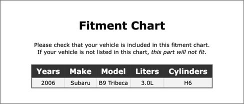 مرحل قابض مكيف الهواء متوافق مع سوبارو B9 تريبيكا 3.0L H6 2006 P-4895869 in Kuwait