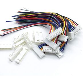 10Pcs 8S JST-XH 9Pin 26AWG Balance Extention Lead Wire for RC Lipo Battery in Saudi Arabia