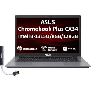 ASUS CM14 Flip Chromebook 14.0 بوصة شاشة لمس FHD (معالج MediaTek Kompanio 520، وحدة معالجة الرسومات ARM Mali-G52 MC2، 4 جيجابايت LPDDR4X، 64 جيجابايت eMMC SSD، WiFi 6، قارئ SD، بلوتوث 5.3، كاميرا ويب عالية الدقة، نظام تشغيل Chrome) (متجدد) in Kuwait