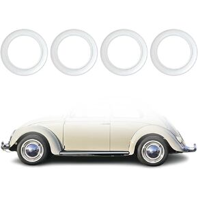 OMAC 4x White Wall Tire Insert 16" Rims Side wall Set in Kuwait
