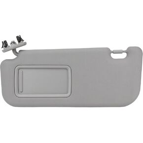 Sun Visor Driver Fit for Toyota Yaris, Left Dark Front Side Gray Interior Sunvisor with Mirror, Compatible with 2008 2009 2010 2011 2013 Toyota Yaris Car, Grey Protection Sun Shade 74320-52810-B0 in Kuwait
